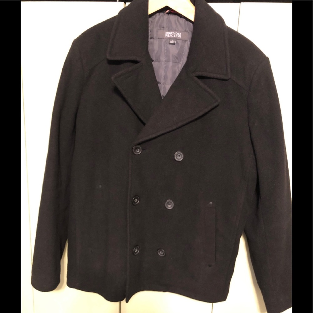 Men’s Black Pea coat
